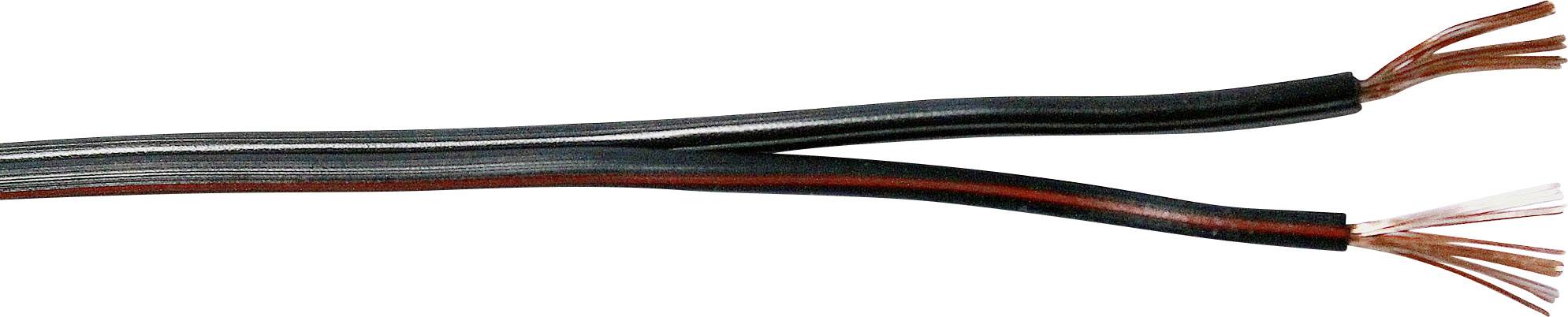 AIV Lautsprecherkabel 2 x 0.75 mm² Rot/Schwarz AIV 70I043 Meterware