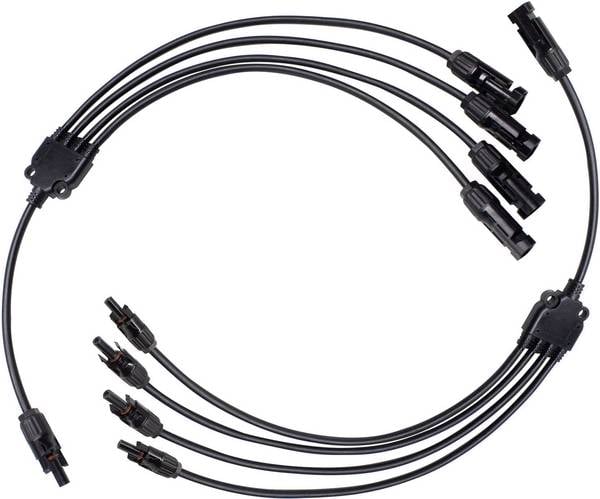 Phaesun 600288 QuickClip4 Set 4in1 Y-Stecker