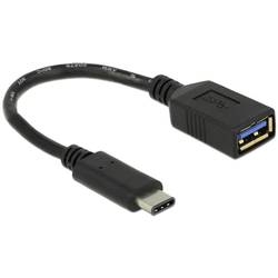 USB adaptér USB 3.0 Delock 65634 15.00 cm, čierna