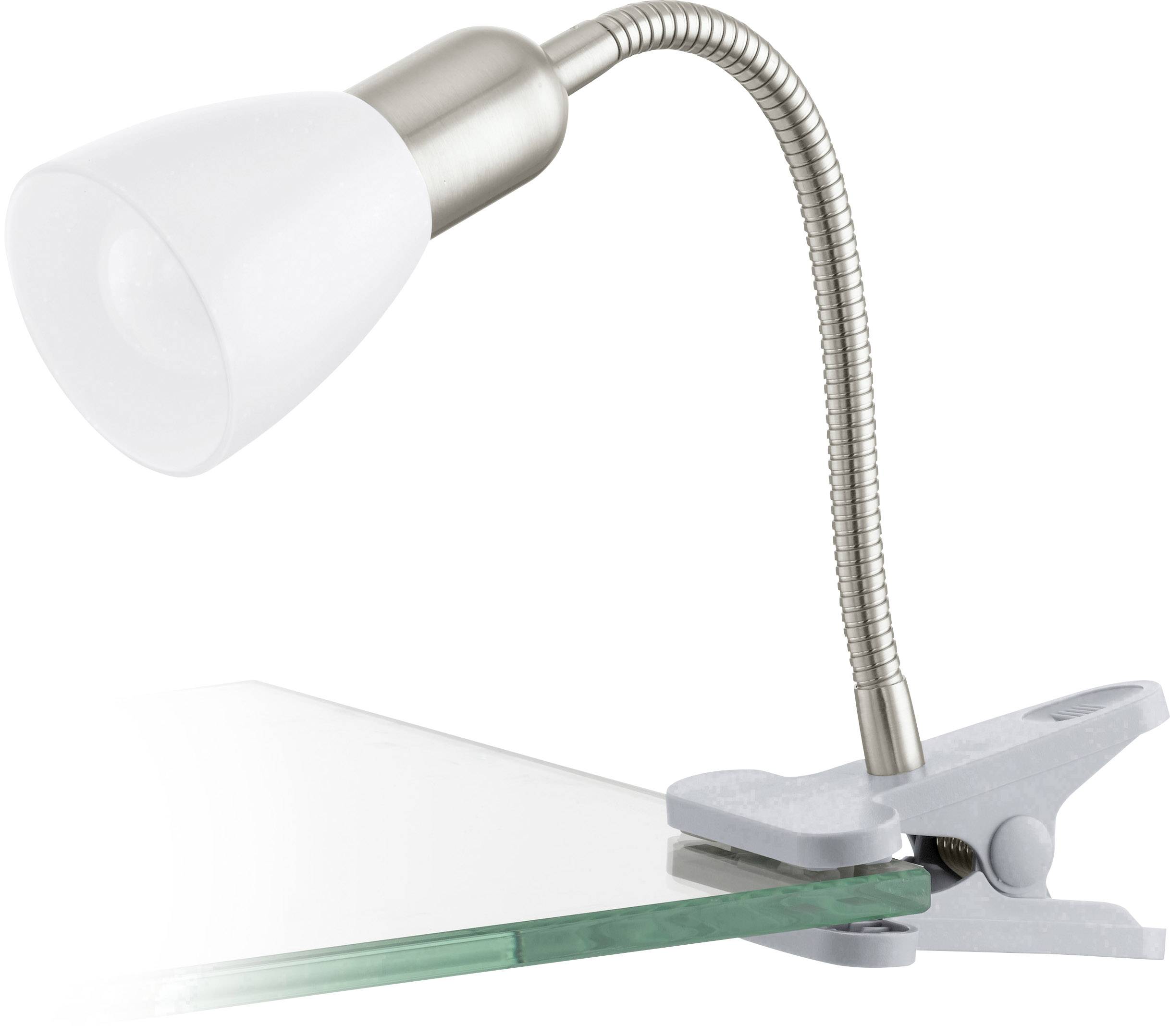 EGLO Dakar 3 92932 Klemmleuchte LED E14 4 W Silber, Chrom EGLO Dakar 3 92932 Klemmleuchte LED E14 4 W Silber, Chrom