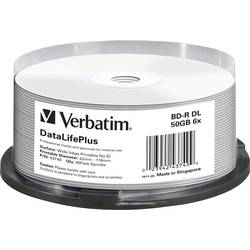 Blu-ray BD-R DL 50 GB Verbatim vřeteno, 43749, s potiskem, 25 ks