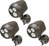 Mr. Beams MB393 LED-Außenstrahler mit Bewegungsmelder Leuchtfarben: Kaltweiß