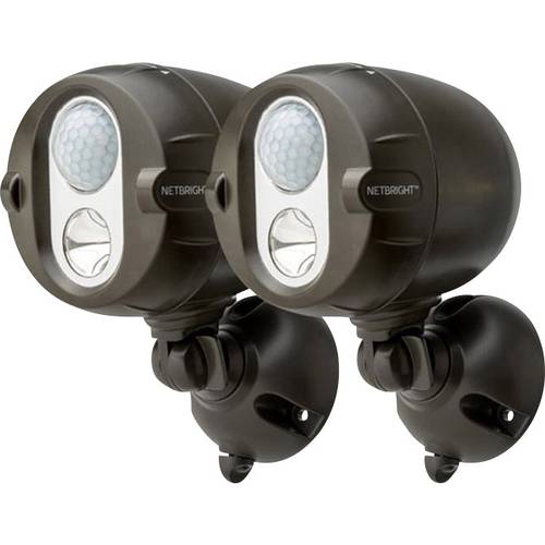 Mr. Beams MBN352 LED-Außenstrahler mit Bewegungsmelder Leuchtfarben: Kaltweiß