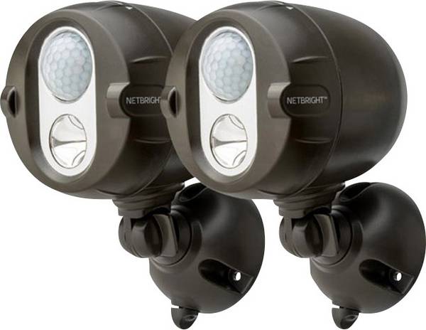 Mr. Beams MBN352 LED-Außenstrahler mit Bewegungsmelder Leuchtfarben: Kaltweiß