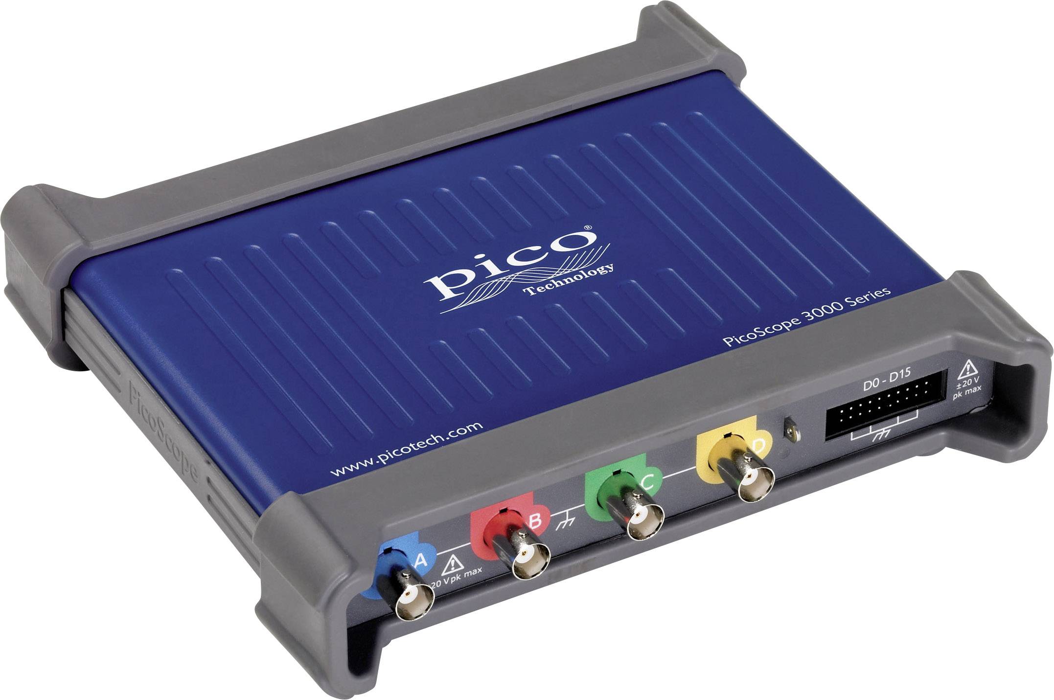 Pico Technology PicoScope 3405D MSO | USB-Oszilloskop, MSO, 4+16-Kanal, 100 MHz (PP935)-1