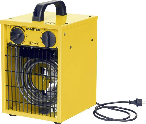 Master Klimatechnik B-2IT Bauheizer 1000 W, 2000 W Gelb, Schwarz