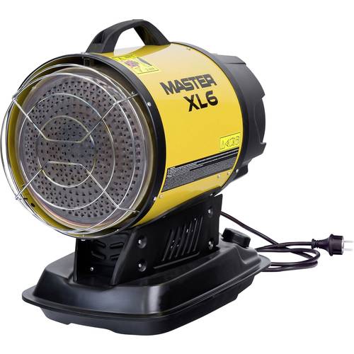 Master Klimatechnik XL-6 Infrarot-Ölheizstrahler 17000 W Gelb, Schwarz