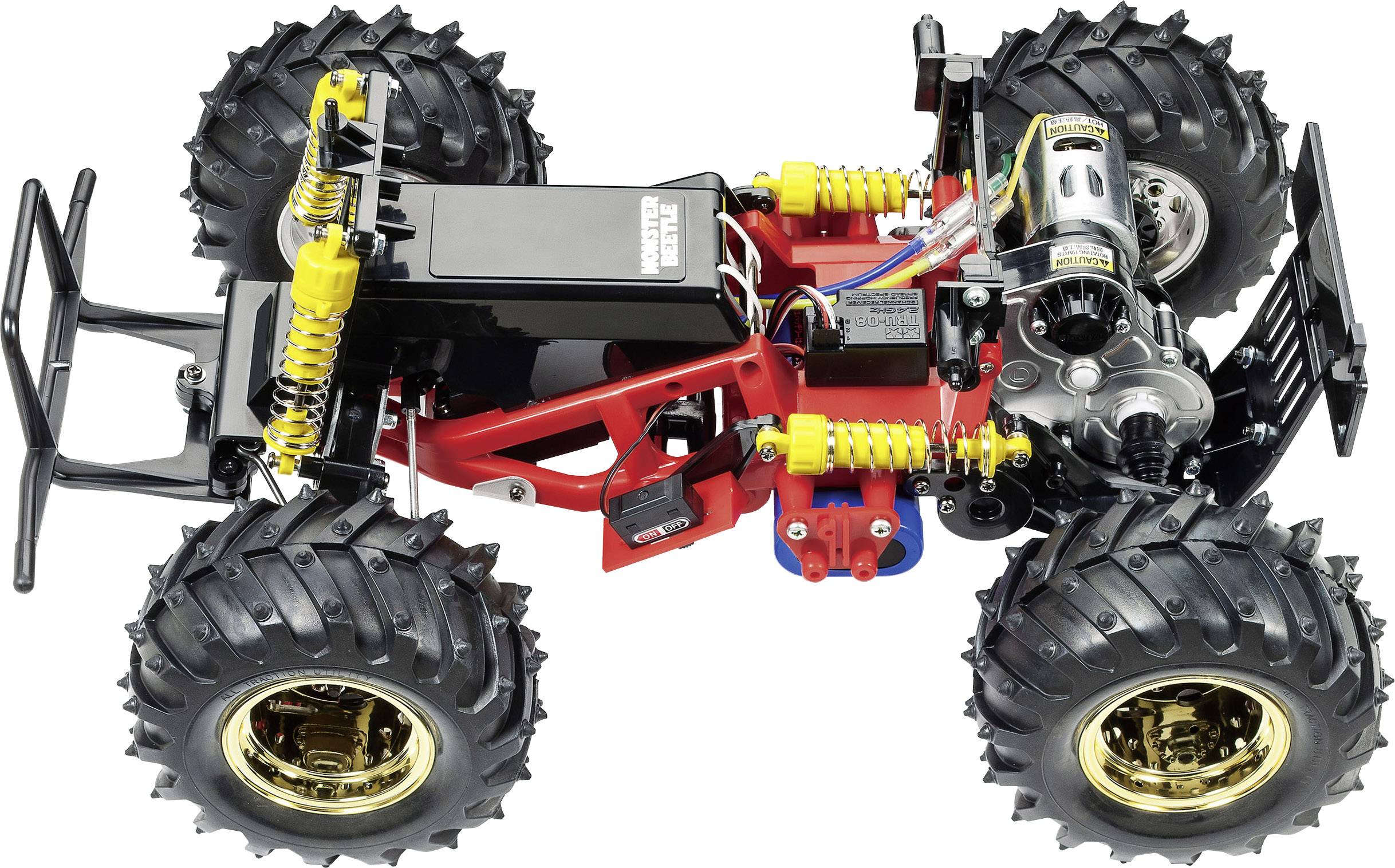 Tamiya Monster Beetle Brushed 1:10 RC Modellauto Elektro Monstertruck Heckantrieb (2WD) Bausatz-1