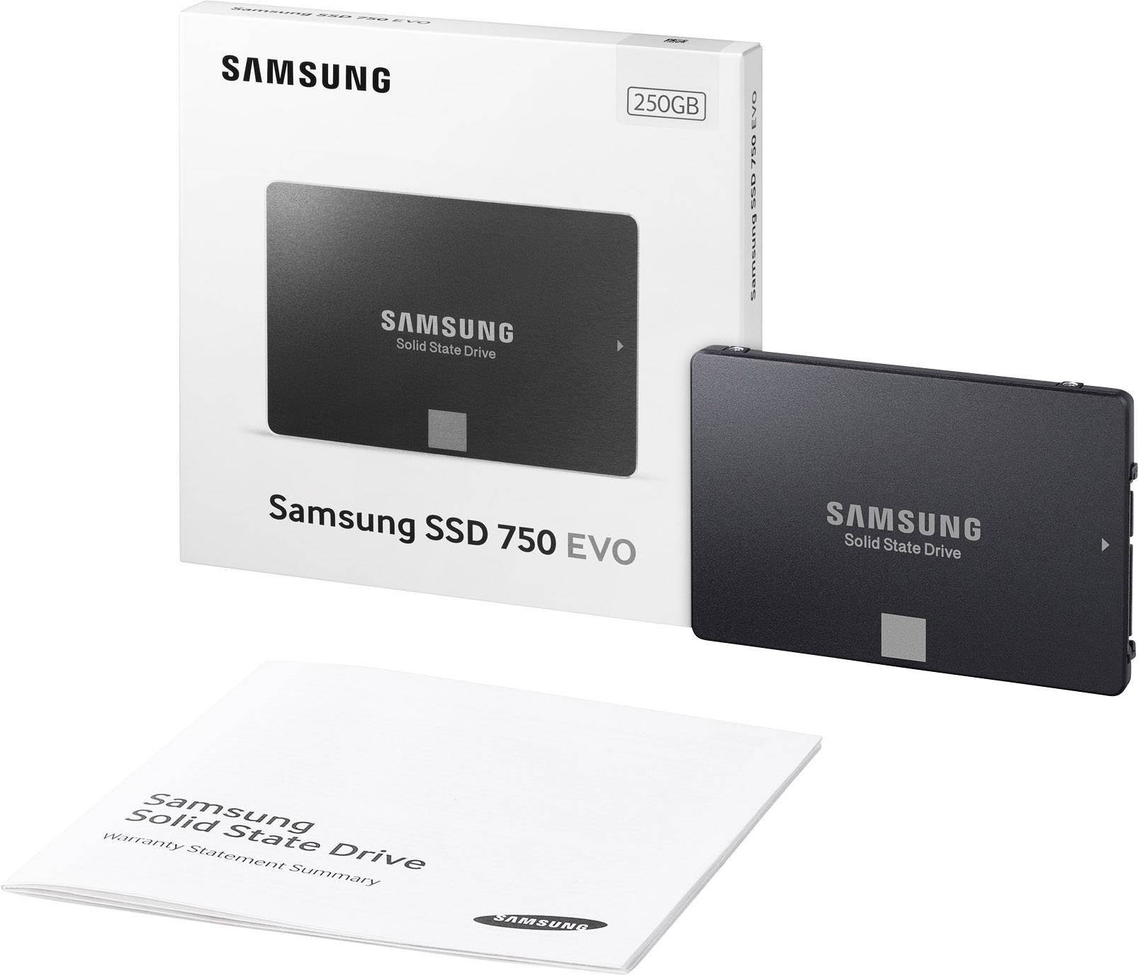 SSD 250GB Samsung 2,5" (6.3cm) SATAIII 750 EVO Ser. Basi-6