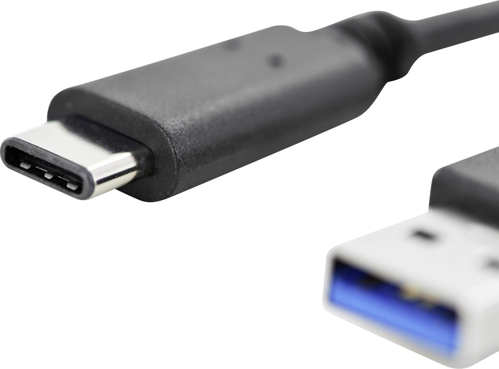 DIGITUS Anschlusskabel USB3.0/C -> A St/St 1.0m-1