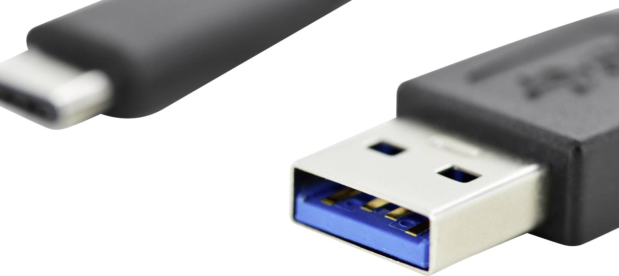 DIGITUS Anschlusskabel USB3.0/C -> A St/St 1.0m-2