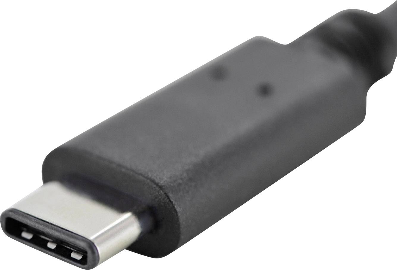 Digitus USB 3.2 Gen 1 (USB 3.0) Adapter [1x USB 3.2 Gen 1 Stecker C (USB 3.0) - 1x USB 3.2 Gen 1 Buchse A (USB 3.0)] DK--2