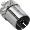 TRU COMPONENTS 1579273 MCX-Adapter MCX-Stecker - Koax-Buchse 1 St.