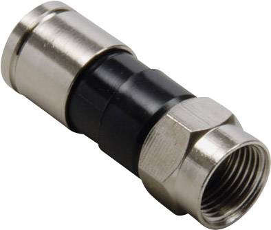 TRU COMPONENTS F-Kompressionsstecker Kabel-Durchmesser: 7.4 mm