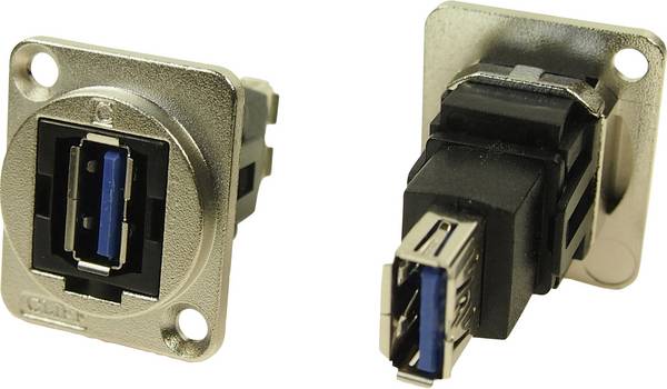 XLR Adapter USB A Buchse 3.0 auf USB A Buchse 3.0 Adapter, Einbau CP30205NM CP30205NM Cliff Inhalt: 1 St.