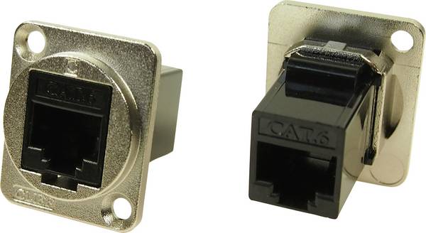 XLR Adapter UTP RJ45 Cat6 Adapter, Einbau CP30222M  CP30222M Cliff Inhalt: 1 St.