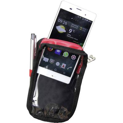Plano P549XL Smartphone-Tasche XL Schwarz, Rot    