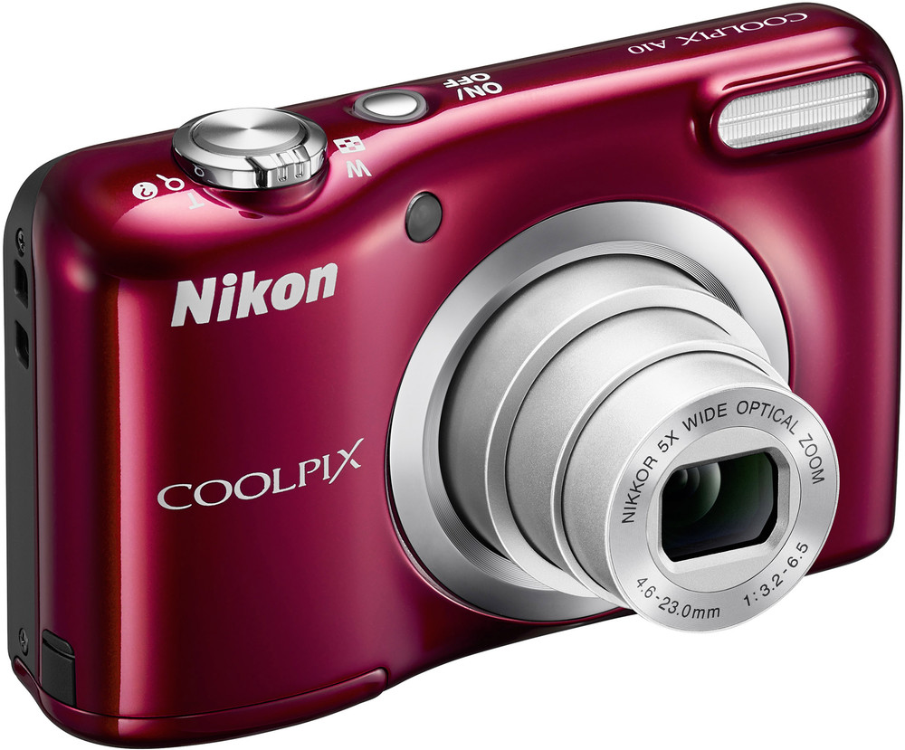 Nikon Coolpix A10 Digitalkamera 16.1 Mio. Pixel Opt. Zoom 5 x Rot kaufen