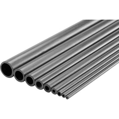 Carbon  Rohr (Ø x L) 2 mm x 1000 mm Innen-Durchmesser: 1 mm 1 St.