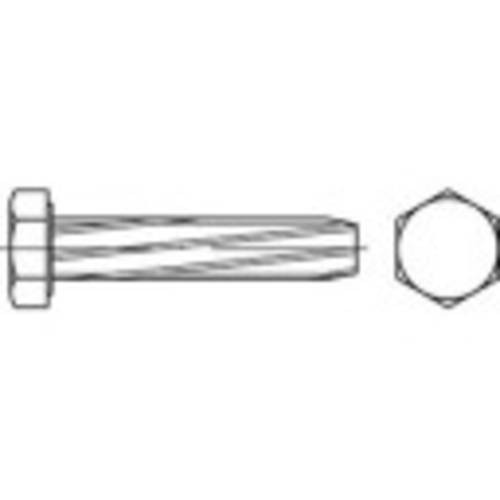 TOOLCRAFT 141685 Schneidschrauben M6 20 mm Außensechskant DIN 7513 Stahl galvanisch verzinkt 500 St.