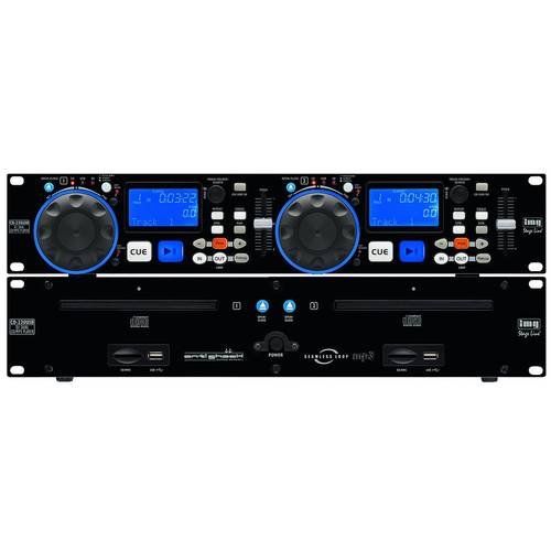 IMG Stageline CD-230USB DJ Doppel CD MP3 Player