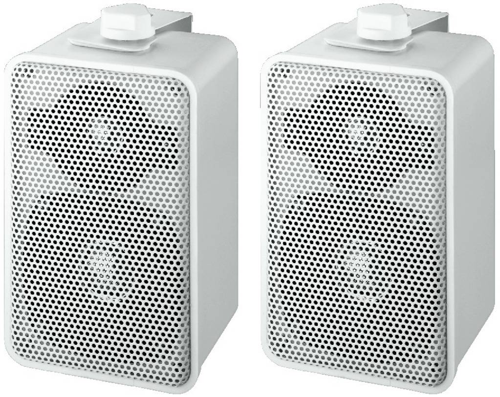 MKS-42/WS Wandlautsprecher 40 W 4 Ω Weiß 1 Paar