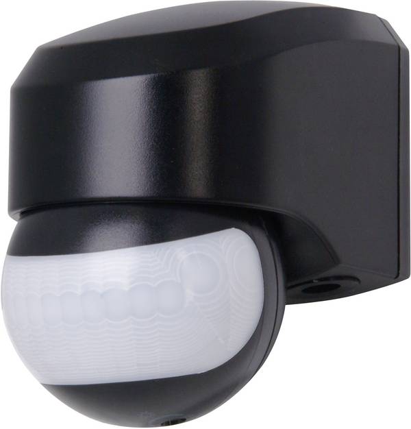 Kopp 823805017 Wand PIR-Bewegungsmelder 180 ° Relais Schwarz IP44