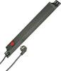 Kopp 930705028 Steckdosenleiste 19 Zoll 7fach Schwarz Schutzkontakt 1 St.