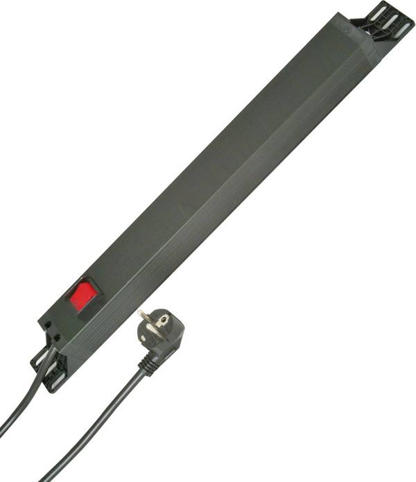Kopp 930705028 Steckdosenleiste 19 Zoll 7fach Schwarz Schutzkontakt 1 St.