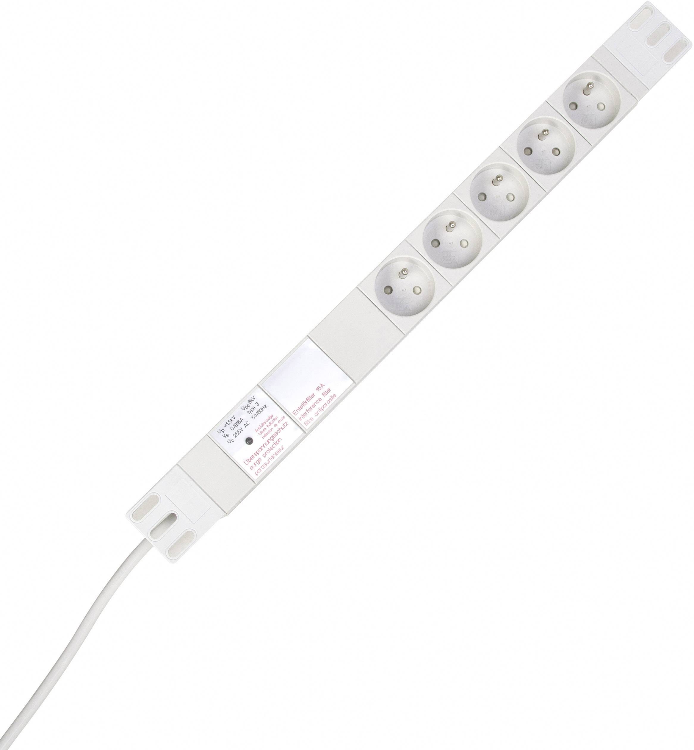 Kopp Schuko-Steckdose 5f 934504018 PROFIversal 19Z Ü-Schutz 45° CEE7/V-0