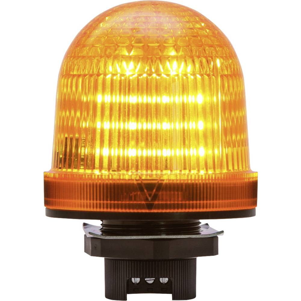 Auer SignalgerÃ¤te AUER Signaallamp LED Oranje Flitslicht 24 V-DC, 24 V-AC