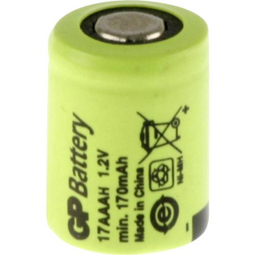 GP GP17AAAH Spezial-Akku 1/3 AAA Flat-Top NiMH 1.2 V 170 mAh 1 St.