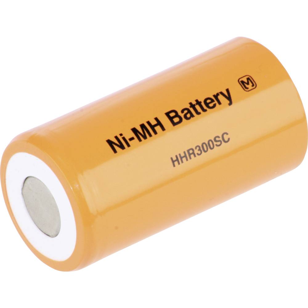 Panasonic Speciale oplaadbare batterij Sub-C Z-soldeerlip NiMH 1.2 V 3050 mAh
