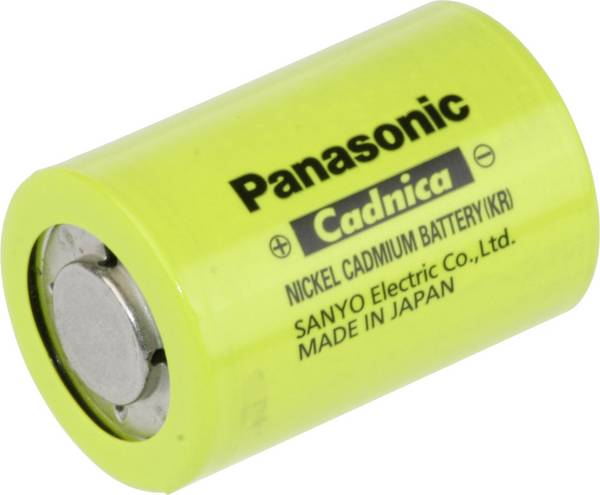 Panasonic N1250SCR Spezial-Akku 4/5 Sub-C Flat-Top NiCd 1.2 V 1200 mAh