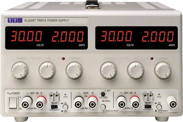 Aim TTi EL302RT Labornetzgerät, einstellbar 0 - 30 V/DC 0 - 2 A 130 W Anzahl Ausgänge 3 x