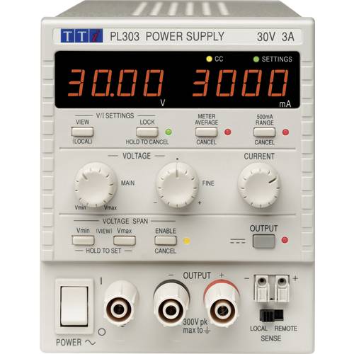Aim TTi PL303 Labornetzgerät, einstellbar 0 - 30 V/DC 0 - 3 A 90 W Anzahl Ausgänge 1 x