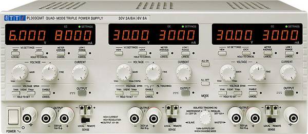 Aim TTi PL303QMT Labornetzgerät, einstellbar  0 - 30  0 - 3 A 228 W   Anzahl Ausgänge 3 x