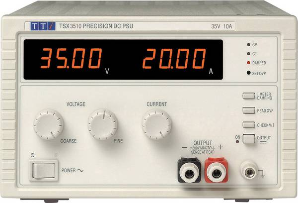 Aim TTi TSX3510 Labornetzgerät, einstellbar kalibriert (ISO) 0 - 35 V/DC 0 - 10 A 360 W Anzahl Ausgänge 1 x