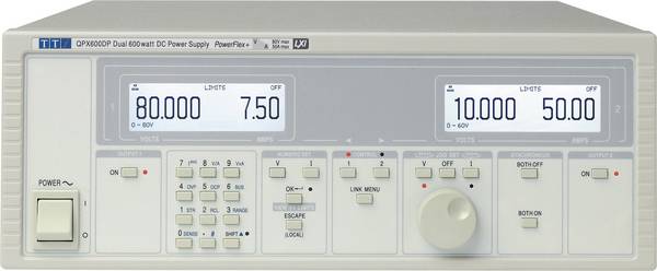 Aim TTi QPX600D Labornetzgerät, einstellbar  0 - 60  0 - 50 A 600 W   Anzahl Ausgänge 2 x