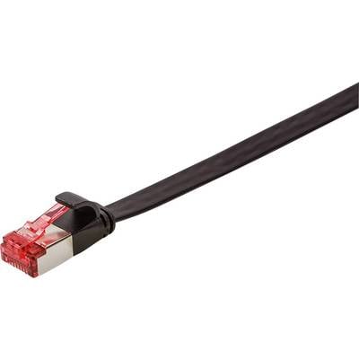 Rotes Ethernet-Kabel mit RJ45-Stecker auf weißem Hintergrund.