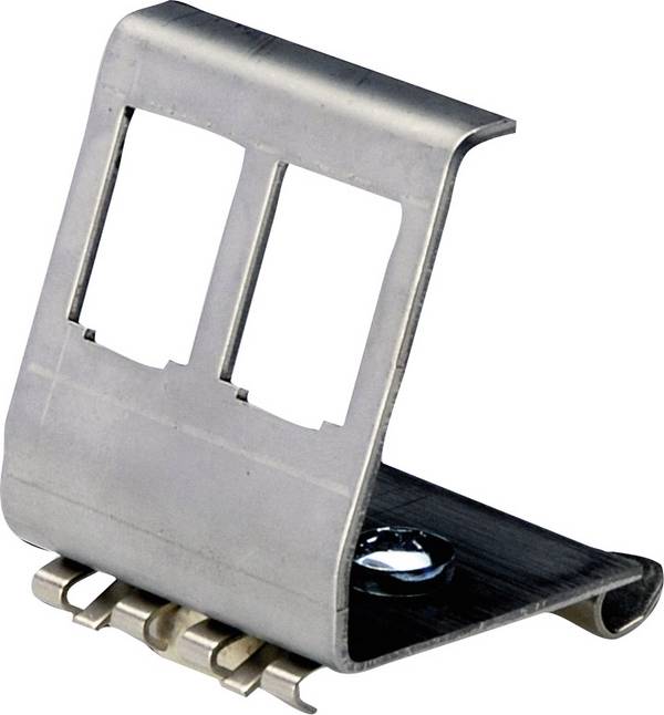 Digitus AN-25185 Hutschienenadapter 2-fach Mehrfarbig