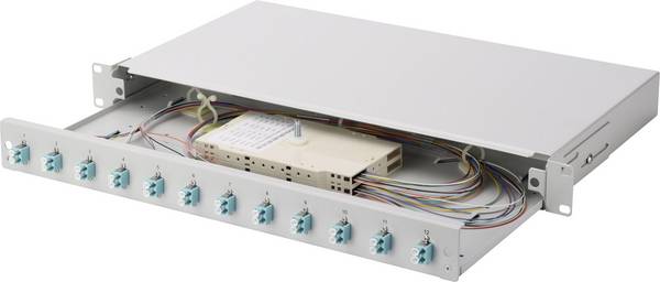 Digitus DN-96331/3 LWL-Patchpanel 12 Port LC 1 HE