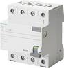 Siemens 5SV36426KL 5SV3642-6KL FI-Schutzschalter A 4polig 25 A 0.3 A 400 V