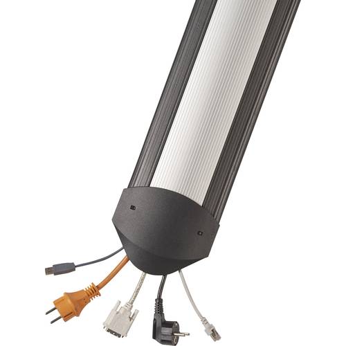 Thumbnail - Serpa Kabelbrücke 5.01047.9004 TPE (Geruchneutrales Spezialgummigemisch) Schwarz, Aluminium Anzahl Kanäle: 5 1500 mm Inh...