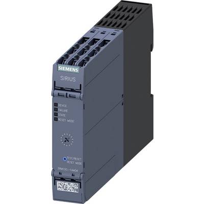 Industrieelektronikmodul für Steuerungssysteme von Siemens, Modell Sirius. Enthält Statusanzeigen für Gerät, Fehler und Zustand.