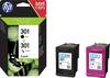 HP 301 Druckerpatrone Kombi-Pack Original Schwarz, Cyan, Magenta, Gelb N9J72AE Tinte