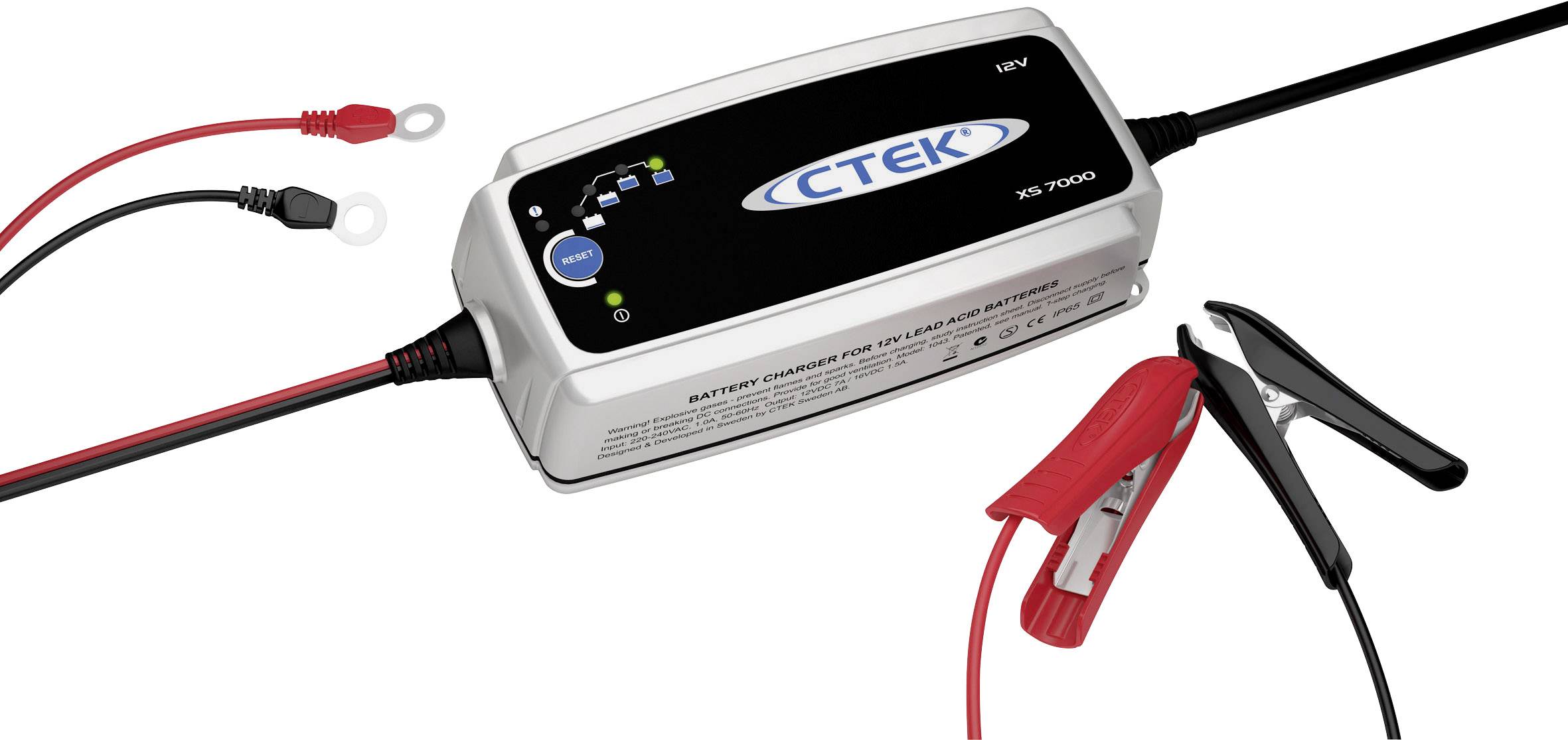 CTEK XS 7000 56 121 Automatikladegerät 12 V 7 A kaufen Automatikladegerät CTEK XC 0.8 6 V 56 72 | KOMMUNALBEDARF.AT