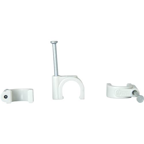 Kopp 342704080 Nagelschellen 342704080 Bündel-Ø-Bereich 7 bis 10 mm Grau 50 St.