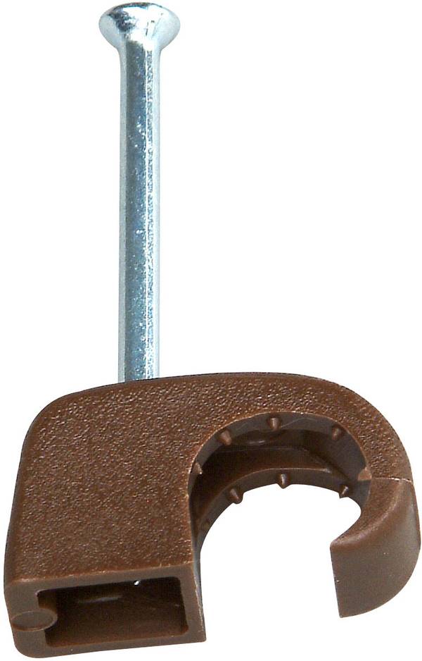 Kopp 342706082 Nagelschellen 342706082 Bündel-Ø-Bereich 7 bis 10 mm Braun 50 St.