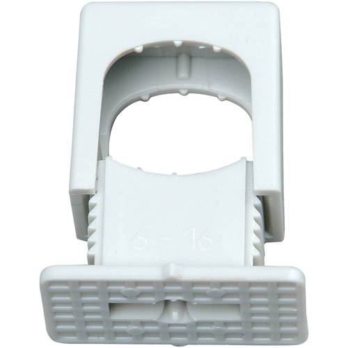 Kopp 343404099 ISO-Schelle 343404099 Bündel-Ø-Bereich 6 bis 16 mm wiederverschliessbar Grau 50 St.